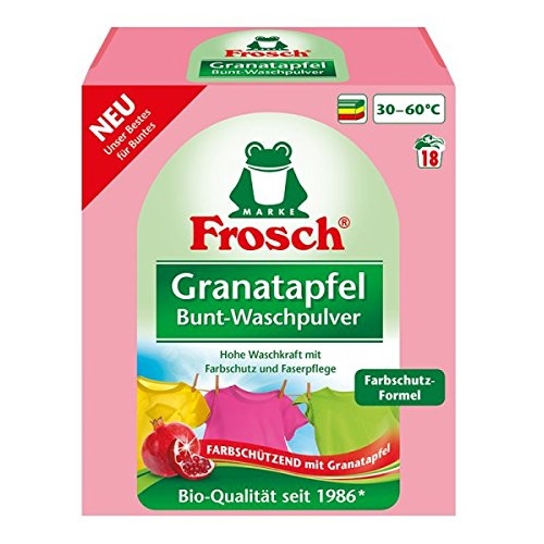 Frosch Buntwaschmittel Pulver Granatapfel