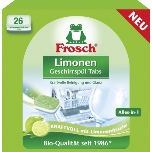 Frosch All in one Spülmaschinentabs Limone