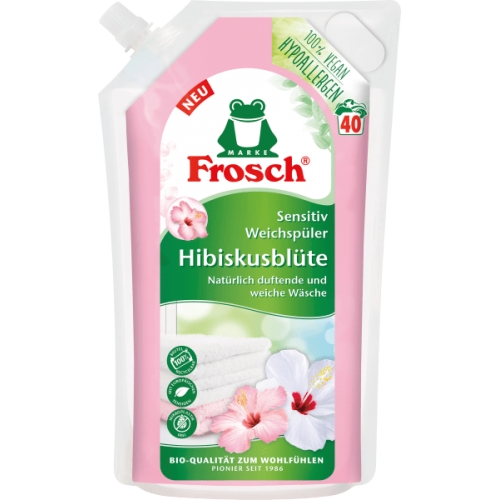 Frosch Weichspüler Hibiskusblüte 40WL