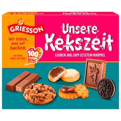 Griesson Gebäckmischung Unsere Kekszeit Griesson Gebäckmischung Unsere Kekszeit
