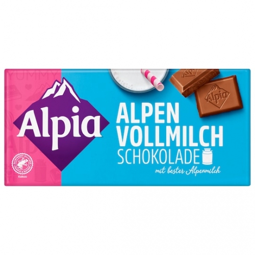 Alpia Alpenvollmilch Schokolade