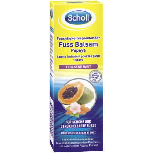 Scholl Fußbalsam & Salbe Fuss Balsam Papaya für trockene Haut