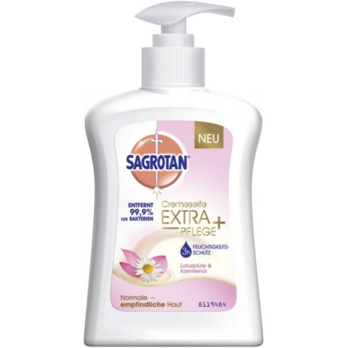 Sagrotan Cremeseife Extra Pflege Lotusblüte & Kamillenöl
