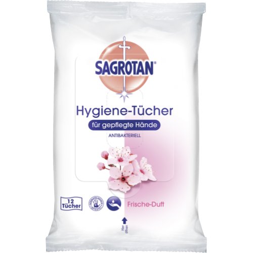 Sagrotan Anti-Bakteriell Hygiene-Reinigungs-Tücher