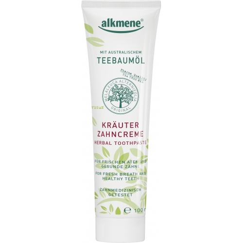 Alkmene Teebaum Kräuter Zahncreme