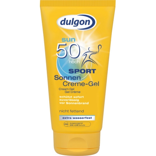Dulgon Sonnen Creme-Gel Sport LSF 50 - extra wasserfest