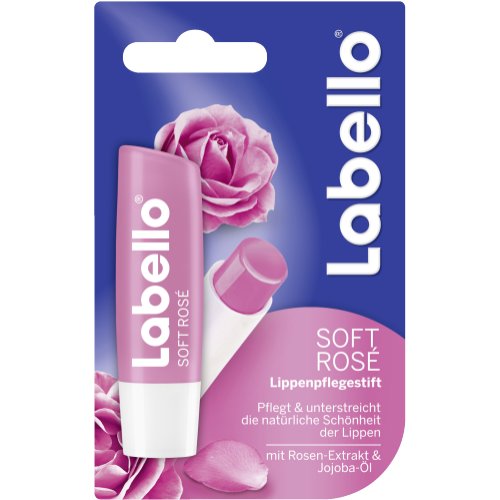 Labello Lippenpflegestift Soft Rose