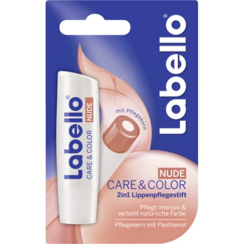 Labello Lippenpflegestift Care & Color Nude