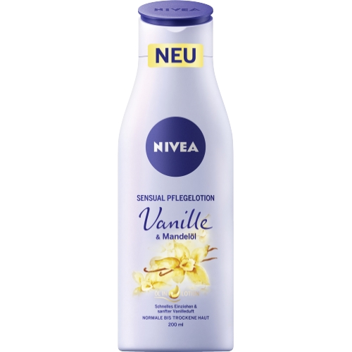 Nivea Körperlotion Sensual Vanille + Mandelöl