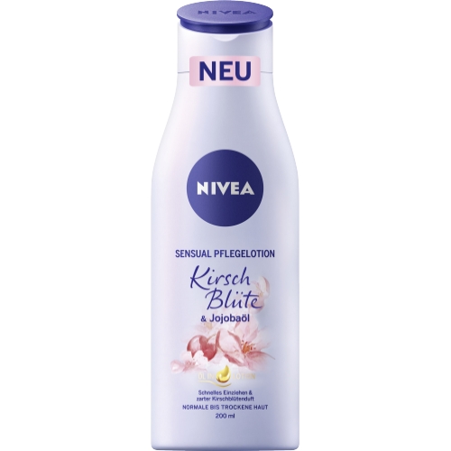 Nivea Körperlotion Sensual Kirschblüte + Jojobaöl