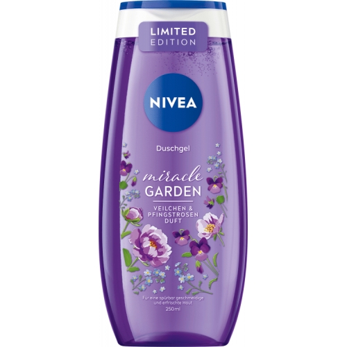 Nivea Pflegedusche Miracle Garden Veilchen & Pfingstrosen Duft