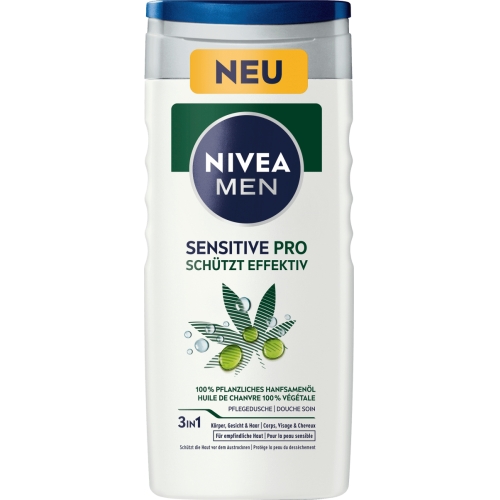 Nivea Men Pflegedusche 3in1 Sensitive Pro schützt effektiv