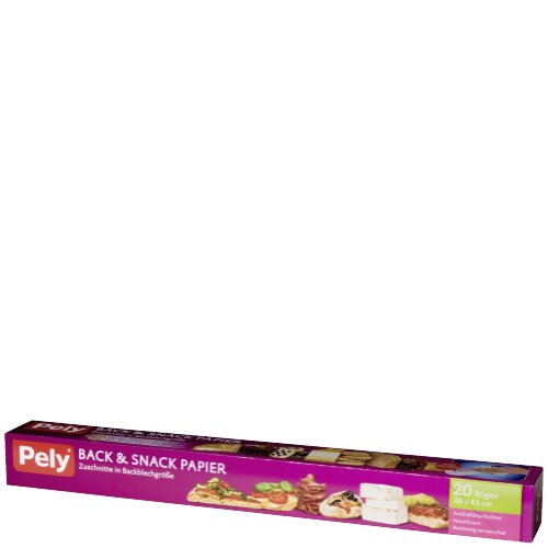 Pely Back & Snack Papier Zuschnitte