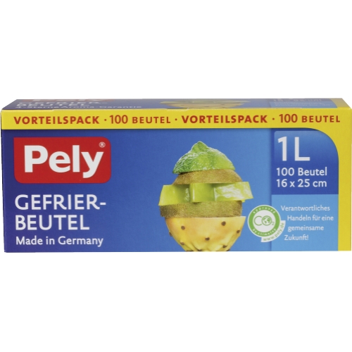 Pely Gefrierbeutel Vorteilspack 1 Liter