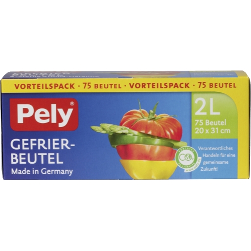 Pely Gefrierbeutel Vorteilspack 2 Liter