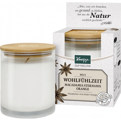 Kneipp Duftwelten Duftkerze Wohlfühlzeit