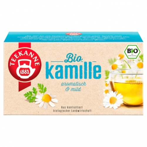 Teekanne Bio Kamille 18 Stück