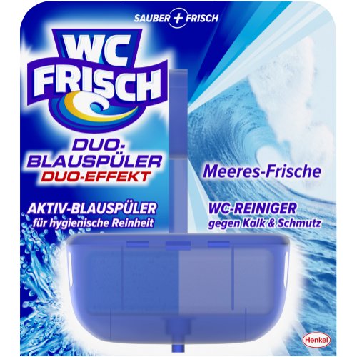 WC Frisch WC Reiniger Duo Blauspüler Meeresfrische