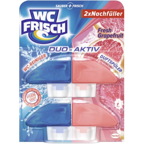 WC Frisch Duo Aktiv Nachfüller Fresh Grapefruit