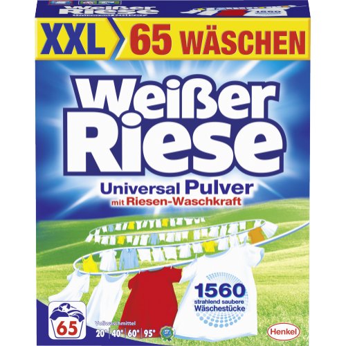 Weisser Riese Waschmittel Universal Pulver XXL