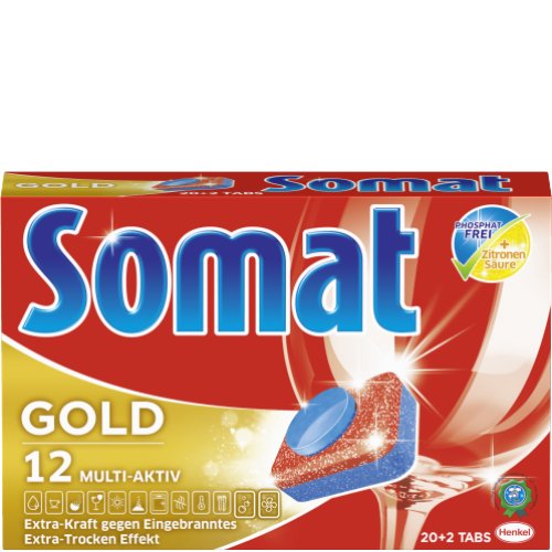 Somat Spülmaschinentabs 12 Gold