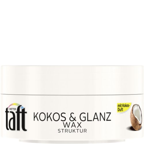 Schwarzkopf Drei Wetter Taft Wax Kokos & Glanz
