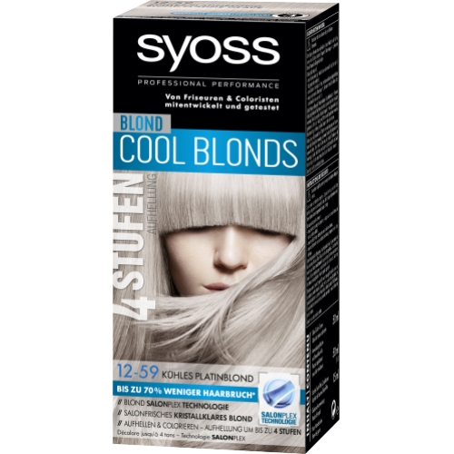Schwarzkopf Syoss Professional Performance kühles Platinblond 12_59