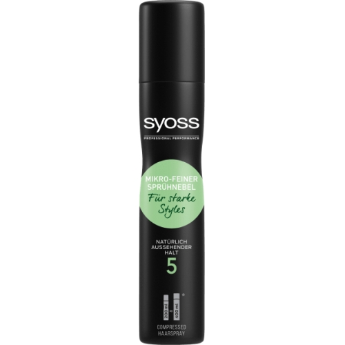 Syoss Haarspray Mikro-Spray starke Styles