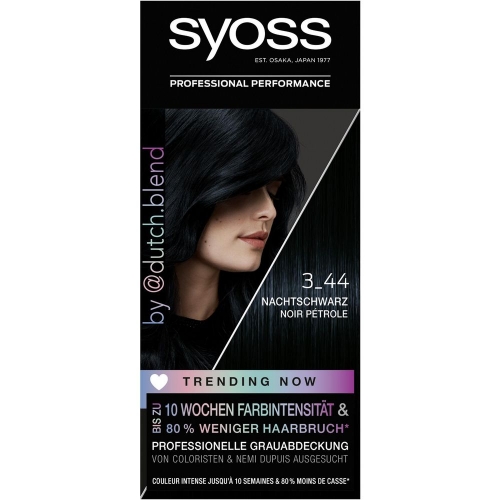 Syoss COLOR 3-44 Nachtschwarz