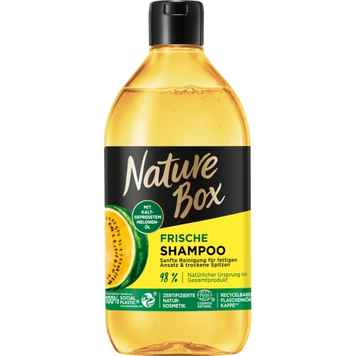 Nature Box Shampoo mit kaltgepresstem Melonen-Öl