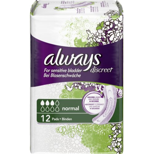 Always Inkontinenz Einlagen Discreet normal