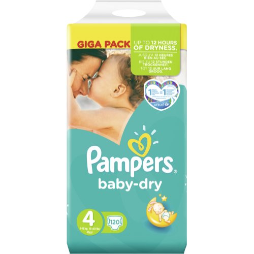 Pampers Baby-Dry Maxi Giga Pack