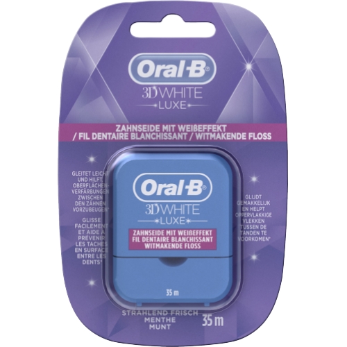 Oral-B 3D White Luxe Zahnseide mit Weißeffekt