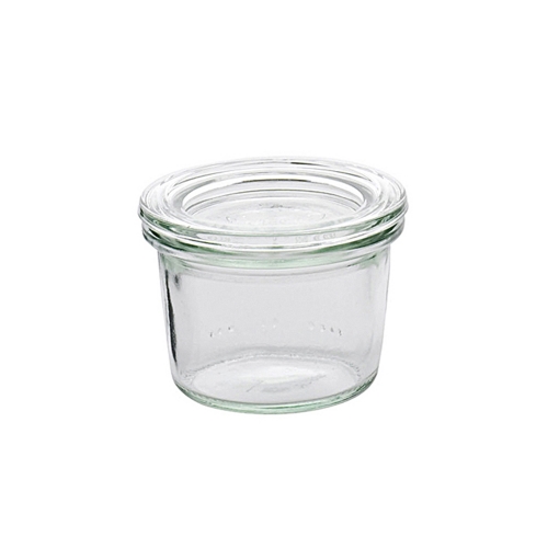 Weck Rundrandglas Mini-Sturz 80 ml mit Deckel 60mm Weck Rundrandglas Mini-Sturz 80 ml mit Deckel 60mm