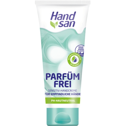 Handsan Handcreme sensitiv parfümfrei Handsan Handcreme sensitiv parfümfrei