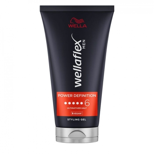 Wella Wellaflex Men Men Power Definition Styling Gel Ultimativer Halt 6