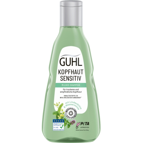 Guhl Shampoo Kopfhaut Sensitiv mit Lindenblüte & Wasserminze