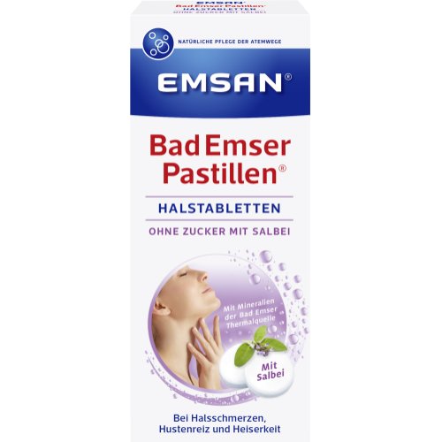 Emsan Pastillen Halstabletten mit Salbei