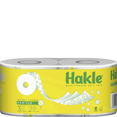 Hakle Plus Toipa Kamille 3lagig Toilettenpapier