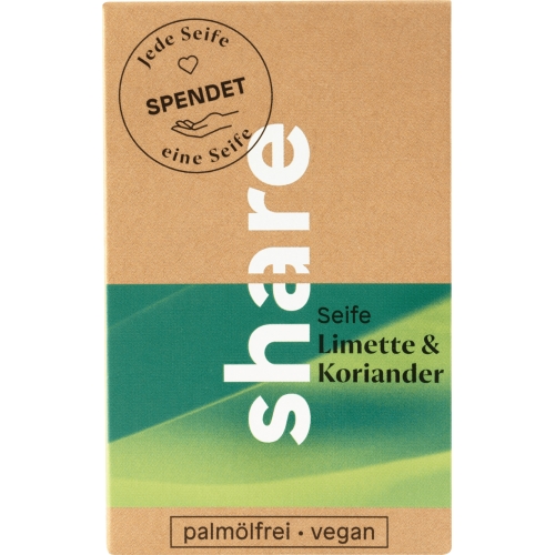 share Seifenstück Limette & Koriander