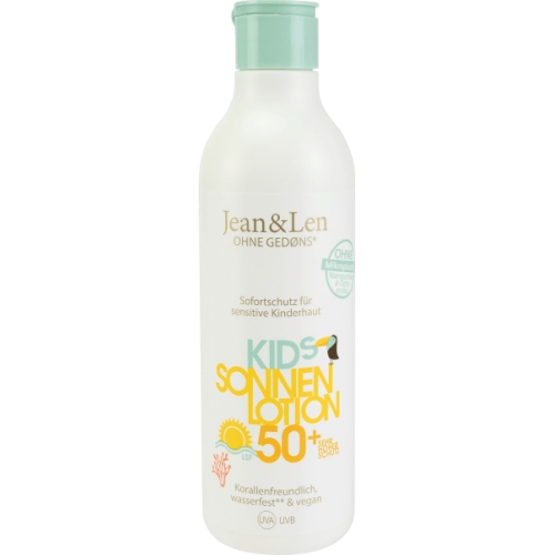 Jean&Len Sonnenmilch Kids sensitiv LSF 50+ Jean&Len Sonnenmilch Kids sensitiv LSF 50+