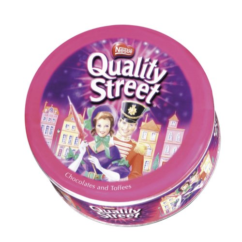 Nestle Quality Street Round Tin
