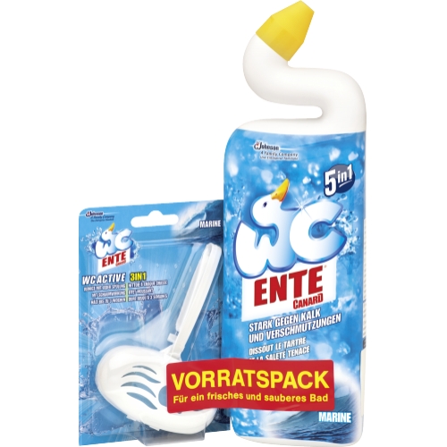 WC-Ente Reinigungs Gel, Marine Classic - 750 Ml Flasche
