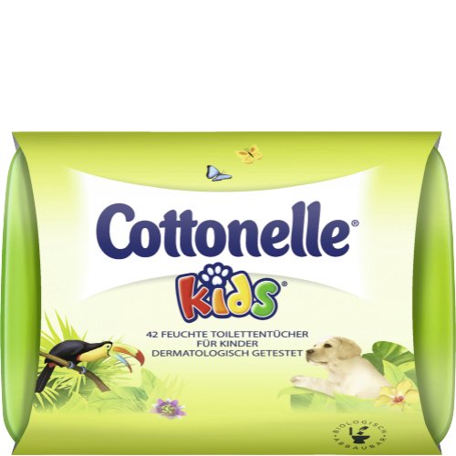 Cottonelle feucht Kids Box für Kinder