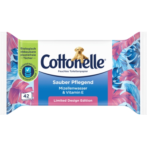 Cottonelle Feuchtes Toilettenpapier Sauber Pflegend