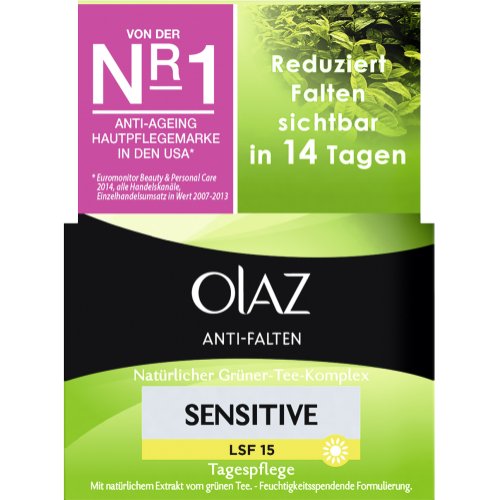 Olaz Anti-Falten Sensitive Tagespflege mit LSF 15 Olaz Anti-Falten Sensitive Tagespflege mit LSF 15