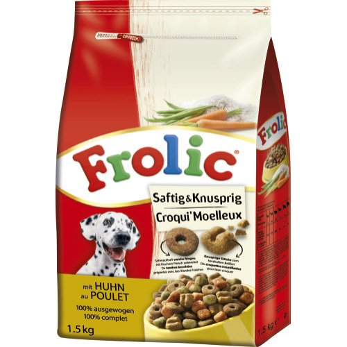 Frolic Hundefutter Saftig & Knusprig mit Huhn