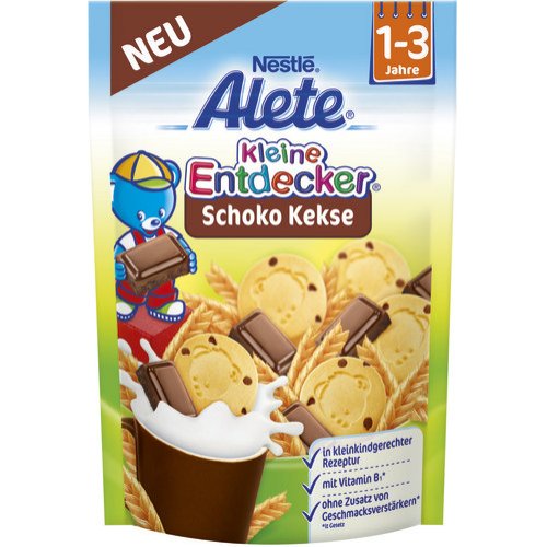 Nestle Alete kleine Entdecker Schoko Kekse Nestle Alete kleine Entdecker Schoko Kekse