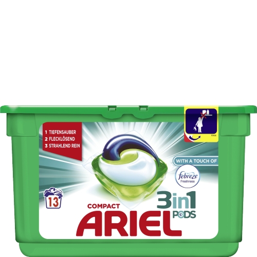 Ariel Waschmittel 3in1 Pods mit Febreze