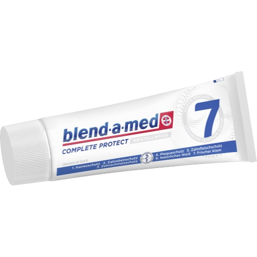 Blend-a-med Zahnpasta Complete Protect 7 Kristallweiß Blend-a-med Zahnpasta Complete Protect 7 Kristallweiß